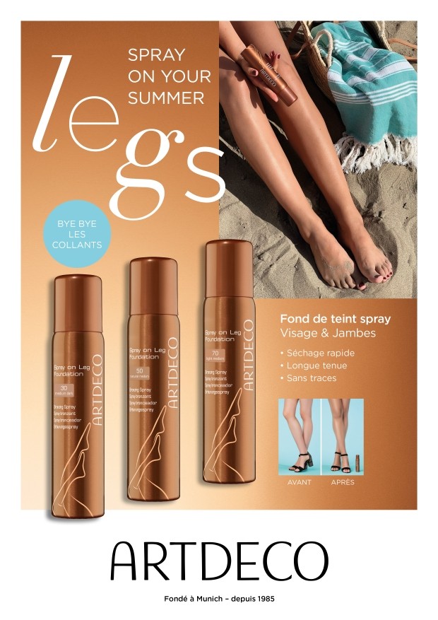Spray bronzant jambes : un hâle naturel sans traces